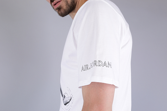 Мужская футболка Jordan Retro 5 T-Shirt (864923-100) - фото 3 картинки