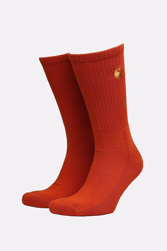 Мужские носки Carhartt WIP Chase Socks (I029421-copperton/gold)