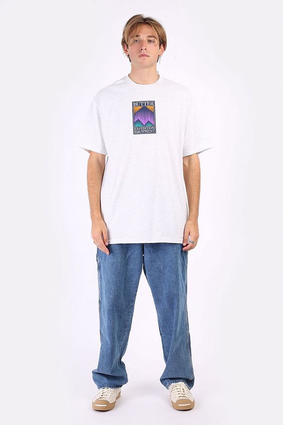 Мужская футболка Butter Goods Expedition Tee (EXPEDITION-ash grey) - фото 5 картинки