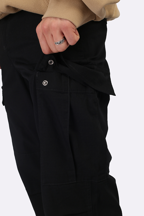 Мужские брюки Carhartt WIP Regular Cargo Pant (I032467-black) - фото 6 картинки
