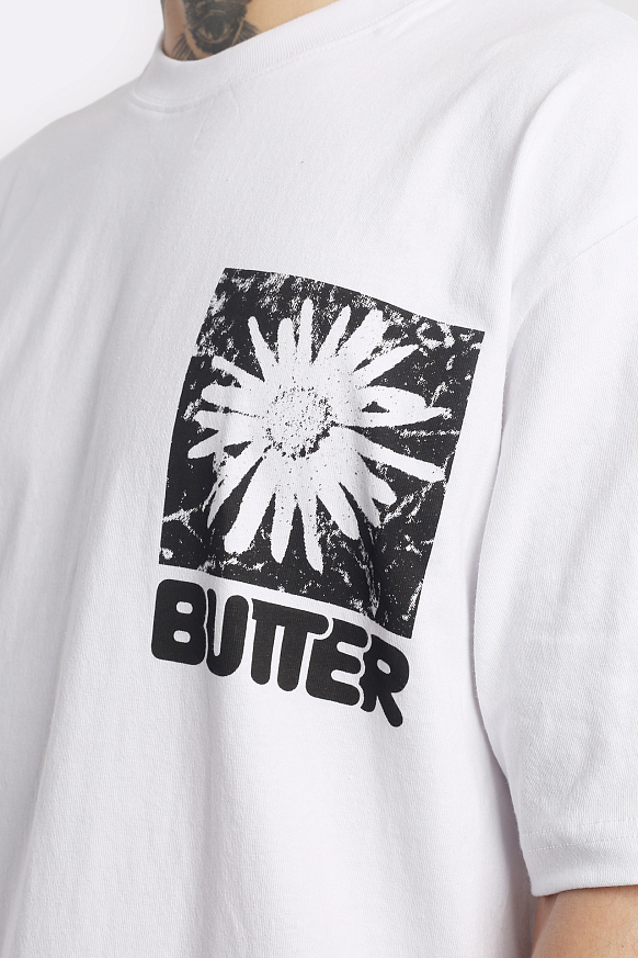 Мужская футболка Butter Goods Nowhere Tee (Nowhere Tee-white) - фото 3 картинки