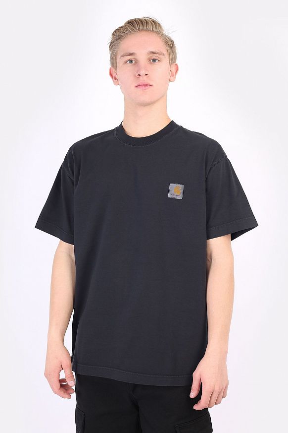 Мужская футболка Carhartt WIP S/S Vista T-Shirt (I029598-soot)