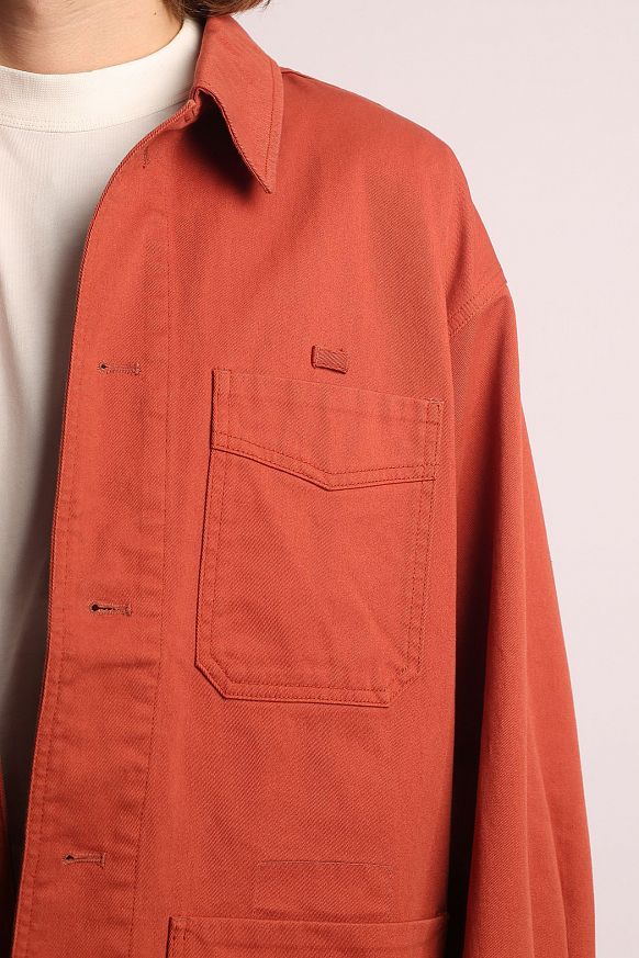 Мужская куртка FrizmWORKS French Work Jacket (FWOT035-orange) - фото 3 картинки