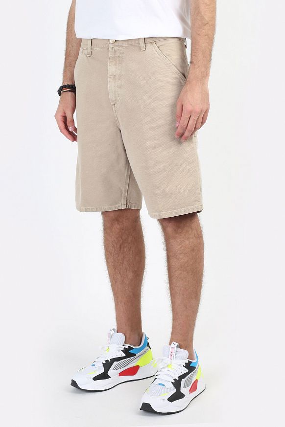 Мужские шорты Carhartt WIP Single Knee Short (I027942-dusty h brown)