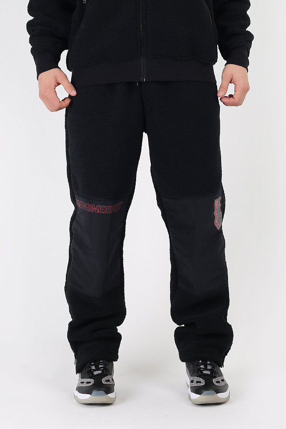 Мужские брюки Jordan 23 Engineered Zipped Fleece Trousers (CV1098-010) - фото 3 картинки