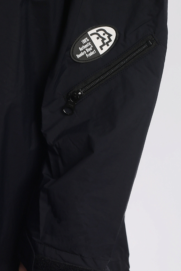 Мужская куртка Hombre Nino Packable Poncho (0231-JK0002-black) - фото 4 картинки