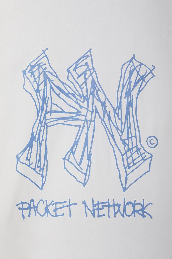 Мужской лонгслив Packet Network PN Long (PN long-white) - фото 3 картинки