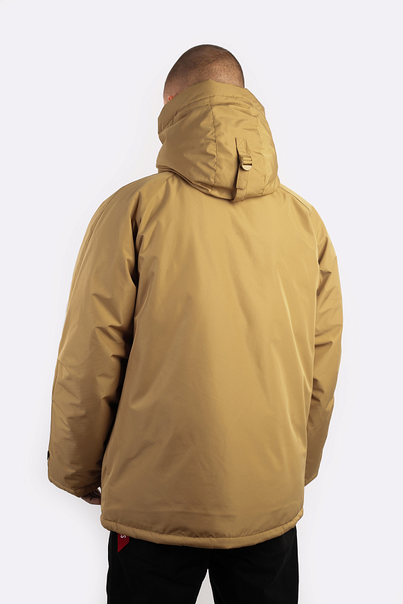 Мужская куртка Alpha Industries Raglan Parka (MJR53500C1-brown) - фото 4 картинки