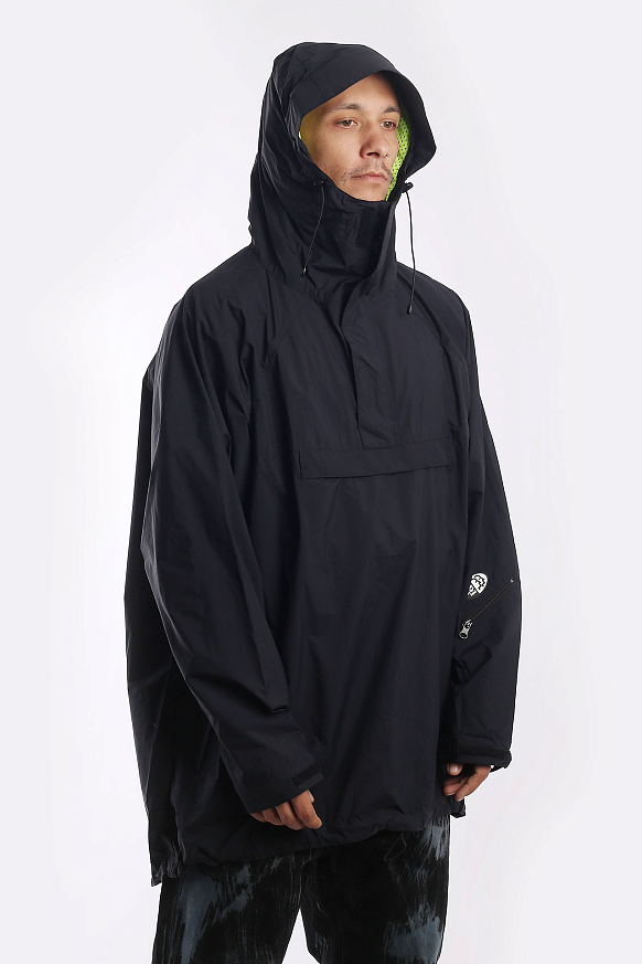 Мужская куртка Hombre Nino Packable Poncho (0231-JK0002-black) - фото 5 картинки