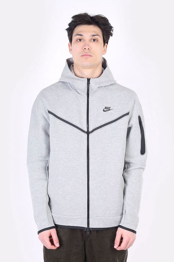 Мужская толстовка Nike Tech Fleece Hoodie Full-Zip (CU4489-063)