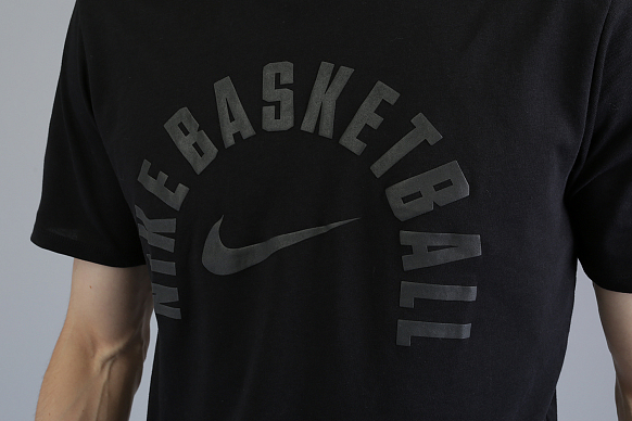 Мужская футболка Nike Dry Core Practice Basketball T-Shirt (857923-010) - фото 2 картинки