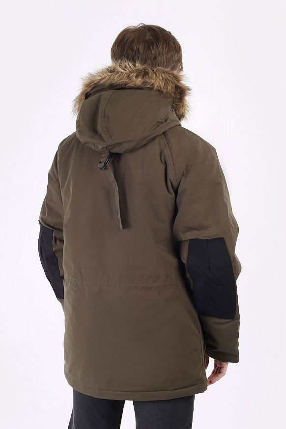 Мужская куртка Carhartt WIP Trapper Parka (I028129-cypress) - фото 9 картинки