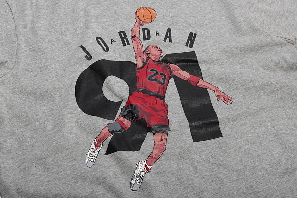 Мужская футболка Jordan AJ 6 Ninety One Tee (833933-063) - фото 2 картинки