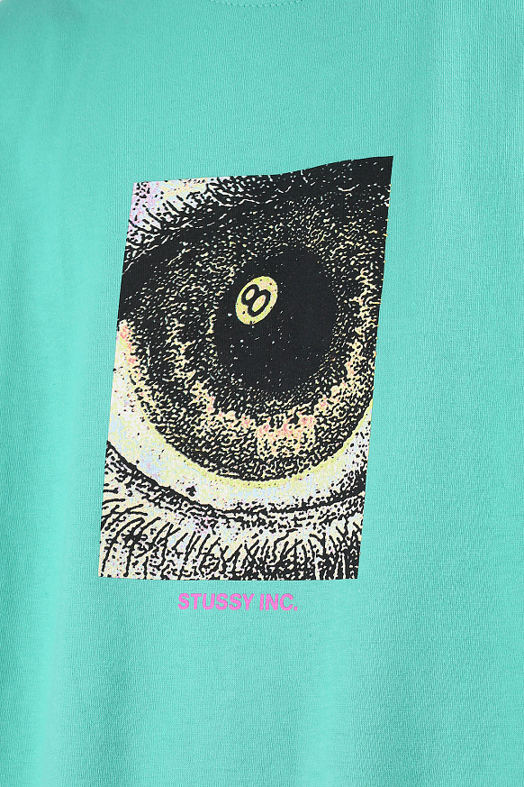 Мужская футболка Stussy Acid Eye Tee (1904647-green) - фото 2 картинки