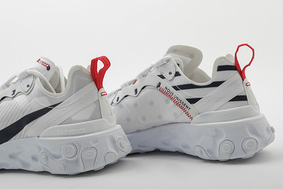 Женские кроссовки Nike WMNS React Element 55 PRM (CI9104-100) - фото 5 картинки