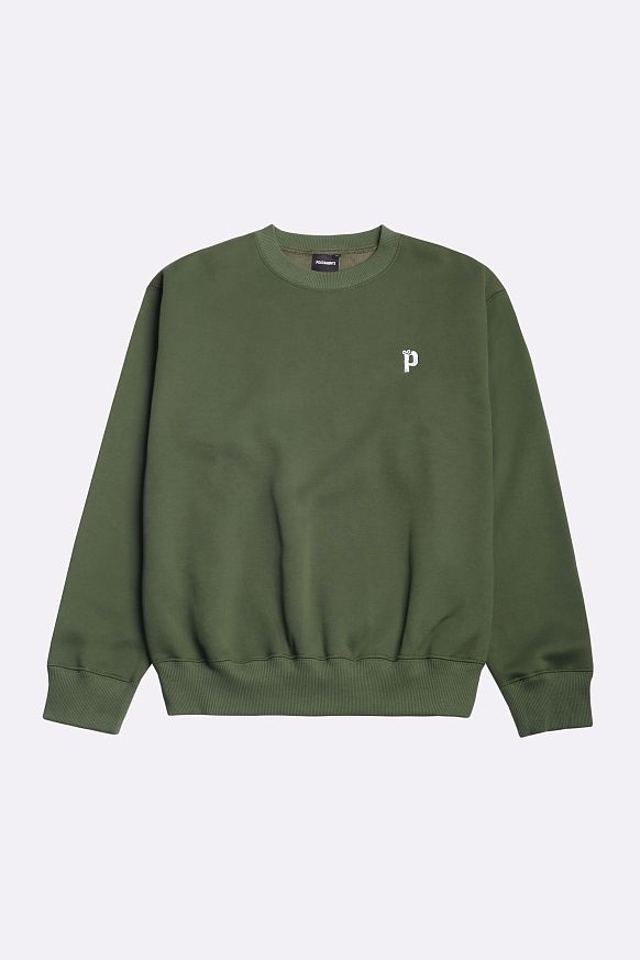 Мужская толстовка Postaments P Logo (P logo khaki)