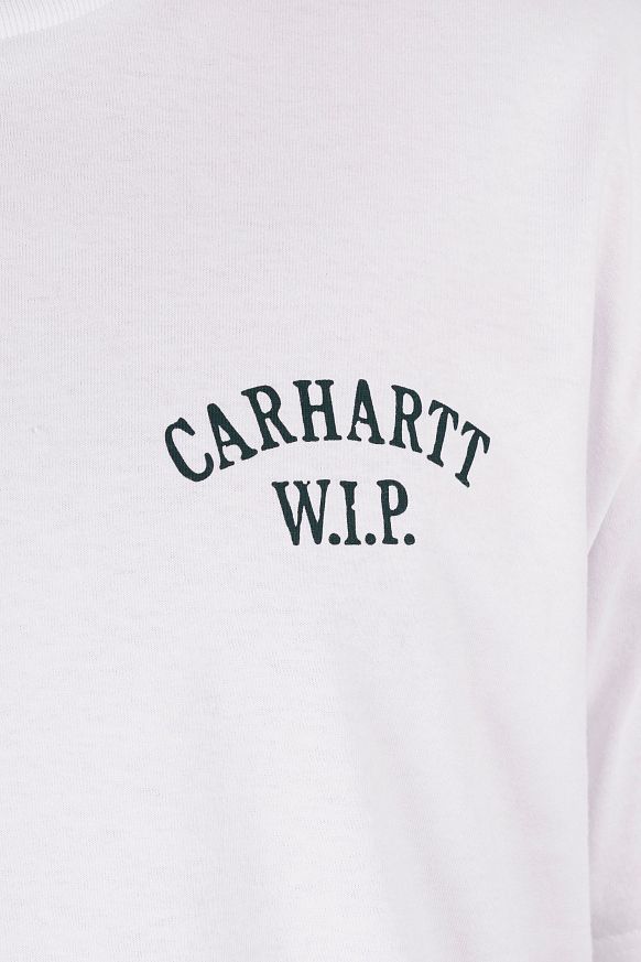 Мужская футболка Carhartt WIP S/S Cabinetry T-Shirt (I034779-black/white) - фото 7 картинки