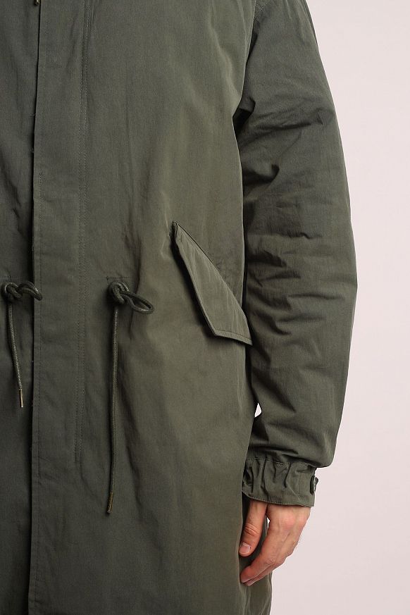 Мужская куртка FrizmWORKS Fishtail Parka (FWOT002-olive) - фото 2 картинки