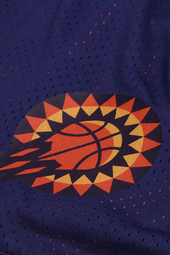 Мужские шорты Hard NBA Team Reversible Shorts (NBAteam13-blue-orange) - фото 3 картинки