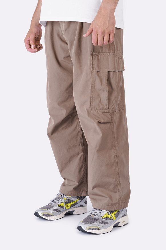 Мужские брюки Carhartt WIP Cole Cargo Pant (I030477-branch rinsed) - фото 4 картинки