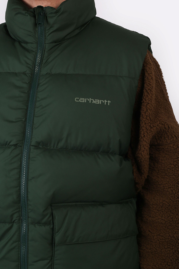 Мужской жилет Carhartt WIP Springfield Vest (I032265-tree/duck grn) - фото 5 картинки