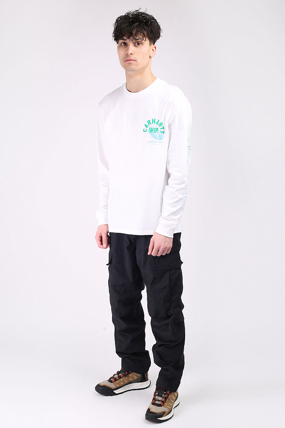 Мужской лонгслив Carhartt WIP Remix T-Shirt (I028487-white) - фото 6 картинки