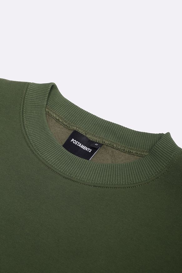 Мужская толстовка Postaments P Logo (P logo khaki) - фото 3 картинки