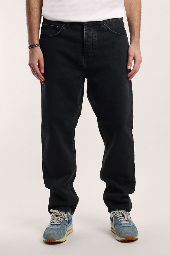 Мужские брюки Carhartt WIP Newel Pant (I029208-black) - фото 3 картинки