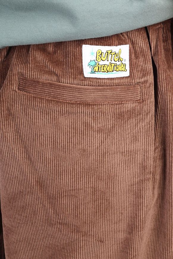 Мужские брюки Butter Goods Gore Pants (GORE-brown) - фото 5 картинки