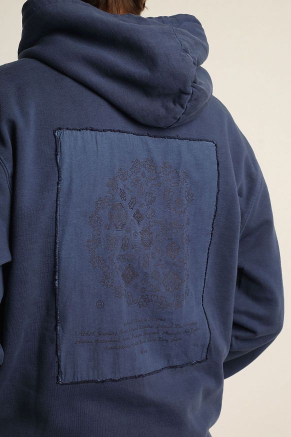 Мужская толстовка Carhartt WIP Hooded Verse Patch Sweat (I030639-enzian) - фото 6 картинки