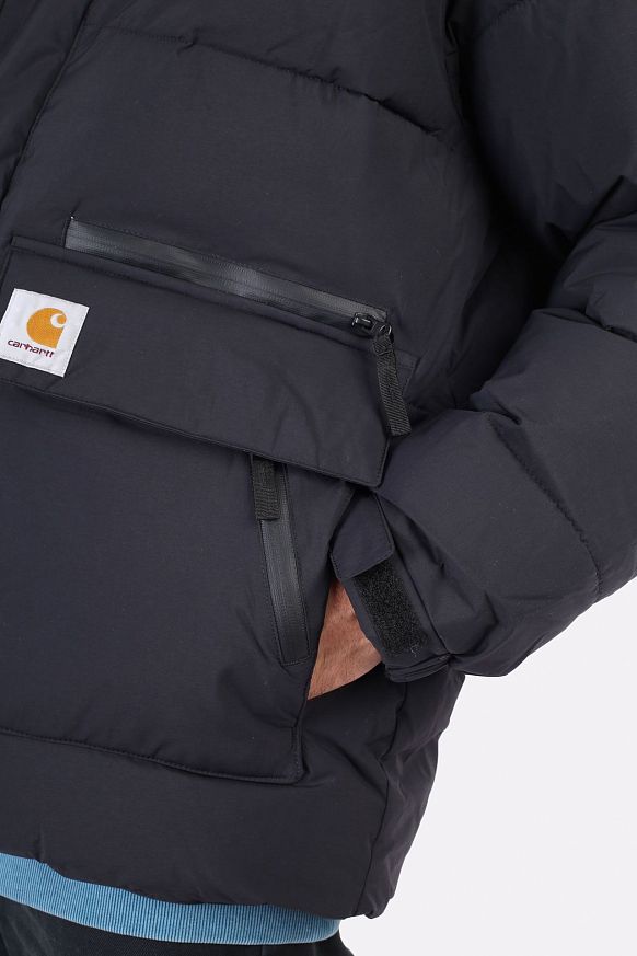 Мужская куртка Carhartt WIP Munro Jacket (I029449-black) - фото 4 картинки