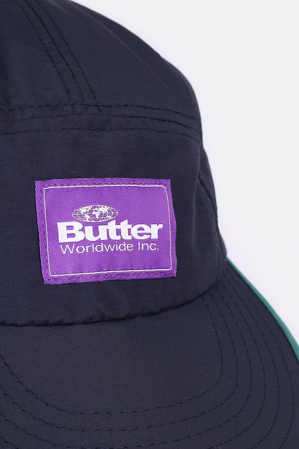 Кепка Butter Goods Worldwide-5 Panel Cap (FOLEY CAMP CAP-navy) - фото 2 картинки