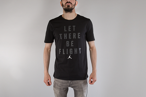 Мужская футболка Jordan Flight Tee (862433-010) - фото 2 картинки