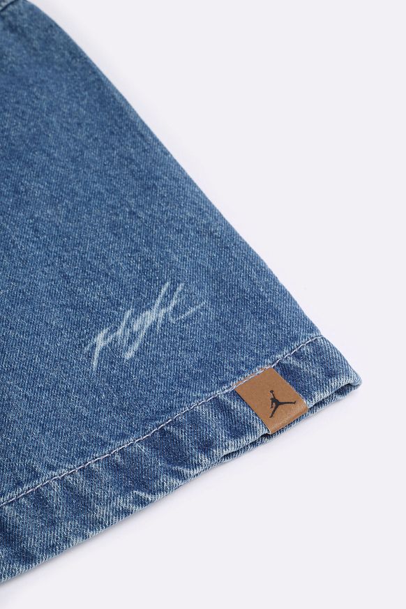 Мужская рубашка Jordan Flight Heritage Denim Shirt (FN4653-436) - фото 3 картинки
