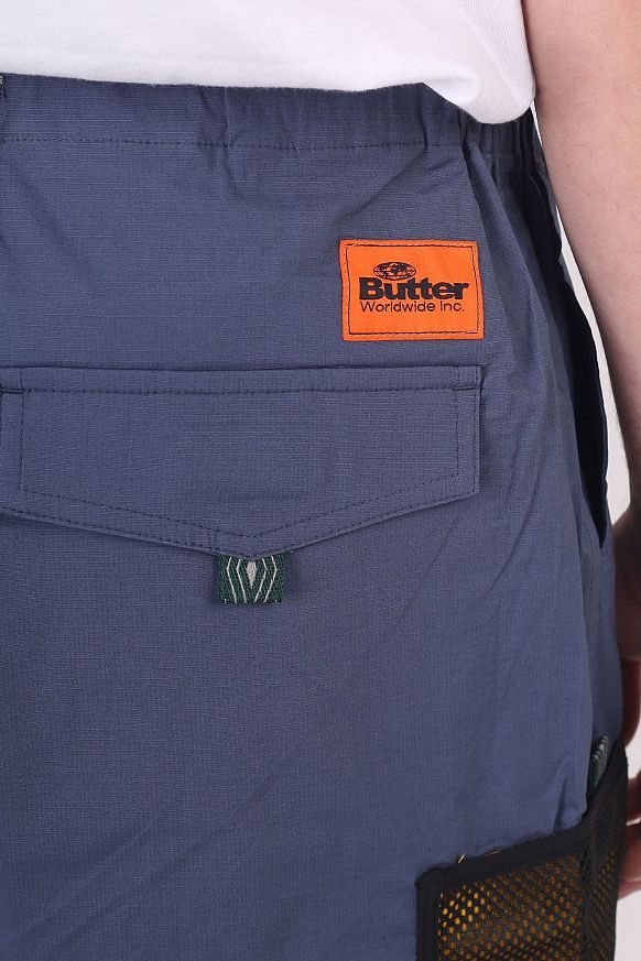 Мужские шорты Butter Goods Mesh Cargo Shorts (Mesh Cargo-stone blue) - фото 7 картинки