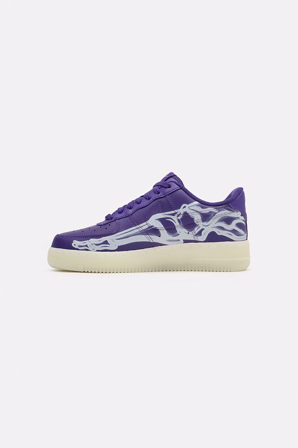Мужские кроссовки Nike Air Force 1 '07 Skeleton QS (CU8067-500) - фото 3 картинки