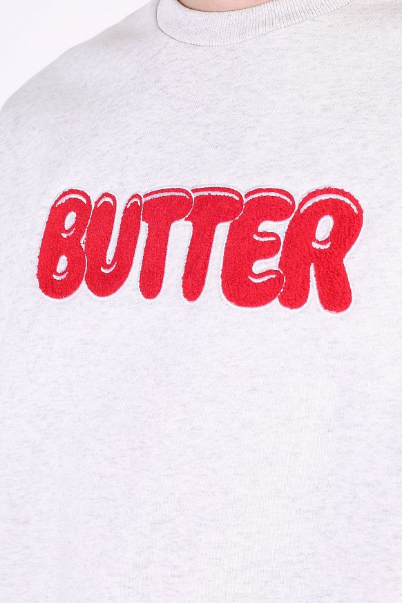 Мужская толстовка Butter Goods Goo Crewneck Sweatshirt (Goo Crewneck Sweatshirt A) - фото 2 картинки