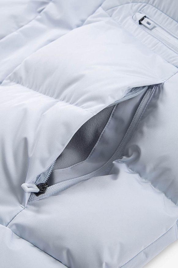 Мужская куртка KRAKATAU AITKEN Waterproof Short Puffer Jacket (Qm560-35-aitken-сер) - фото 2 картинки