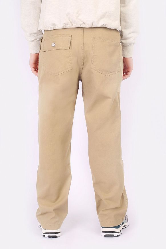 Мужские брюки Uniform Bridge Cotton Fatigue Pants Wide Fit (Pants-beige) - фото 7 картинки