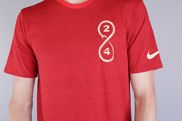 Мужская футболка Nike Dry Kobe 24 Snake T-Shirt (921545-657) - фото 2 картинки