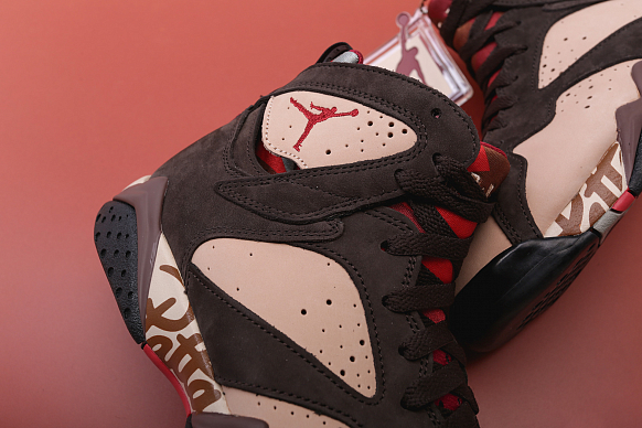 Мужские кроссовки Jordan 7 Retro Patta (AT3375-200) - фото 2 картинки