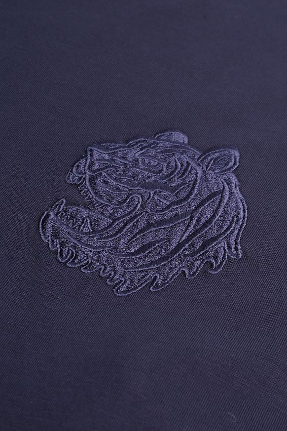 Мужская футболка Alpha Industries Tiger Embroidered Tee (MTT55002C1-replica blue) - фото 3 картинки
