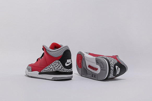 Детские кроссовки Jordan 3 Retro SE (PS) (CQ0487-600) - фото 4 картинки