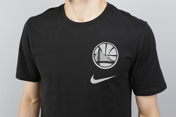 Мужская футболка Nike NBA Golden State Warriors Tee (874062-010) - фото 2 картинки