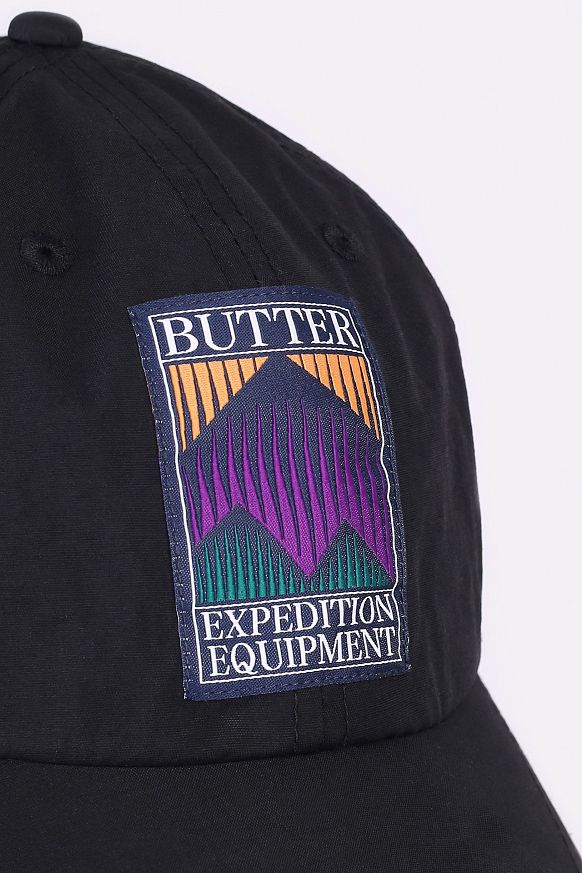 Кепка Butter Goods Summit 6 Panel Cap (CAP-black) - фото 2 картинки