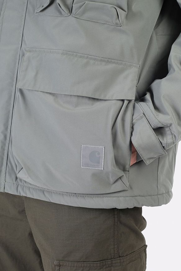 Мужская куртка Carhartt WIP Kilda Jacket (I029452-thyme) - фото 3 картинки