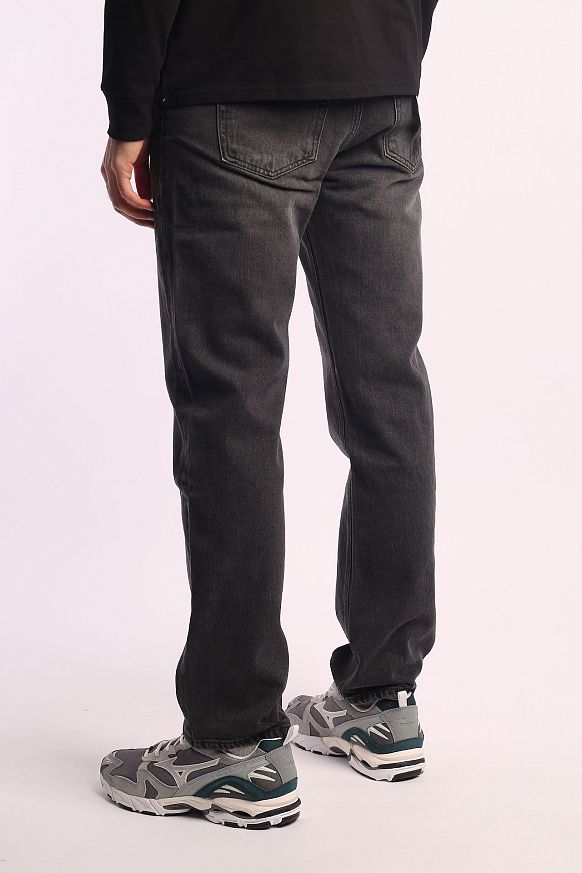 Мужские джинсы FrizmWORKS Originals Garments Denim Pants (FZWOGPT026-black) - фото 4 картинки