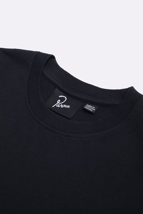 Мужская футболка By Parra Signature T-shirt (54117-BLACK) - фото 4 картинки