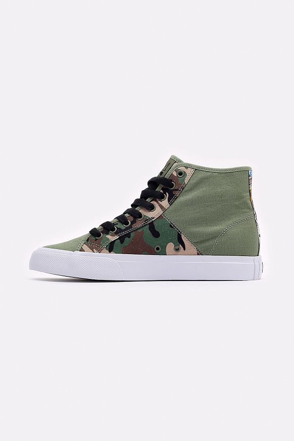 Мужские кроссовки DC SHOES BASQ Manual Hi (ADYS300687-BLM-BLM) - фото 2 картинки