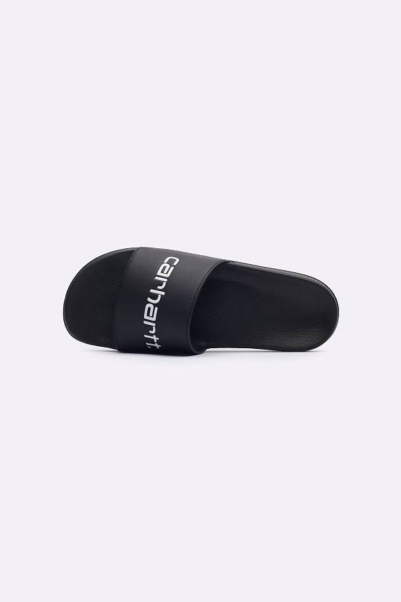 Мужские сланцы Carhartt WIP Slipper (I034615-black/white) - фото 6 картинки